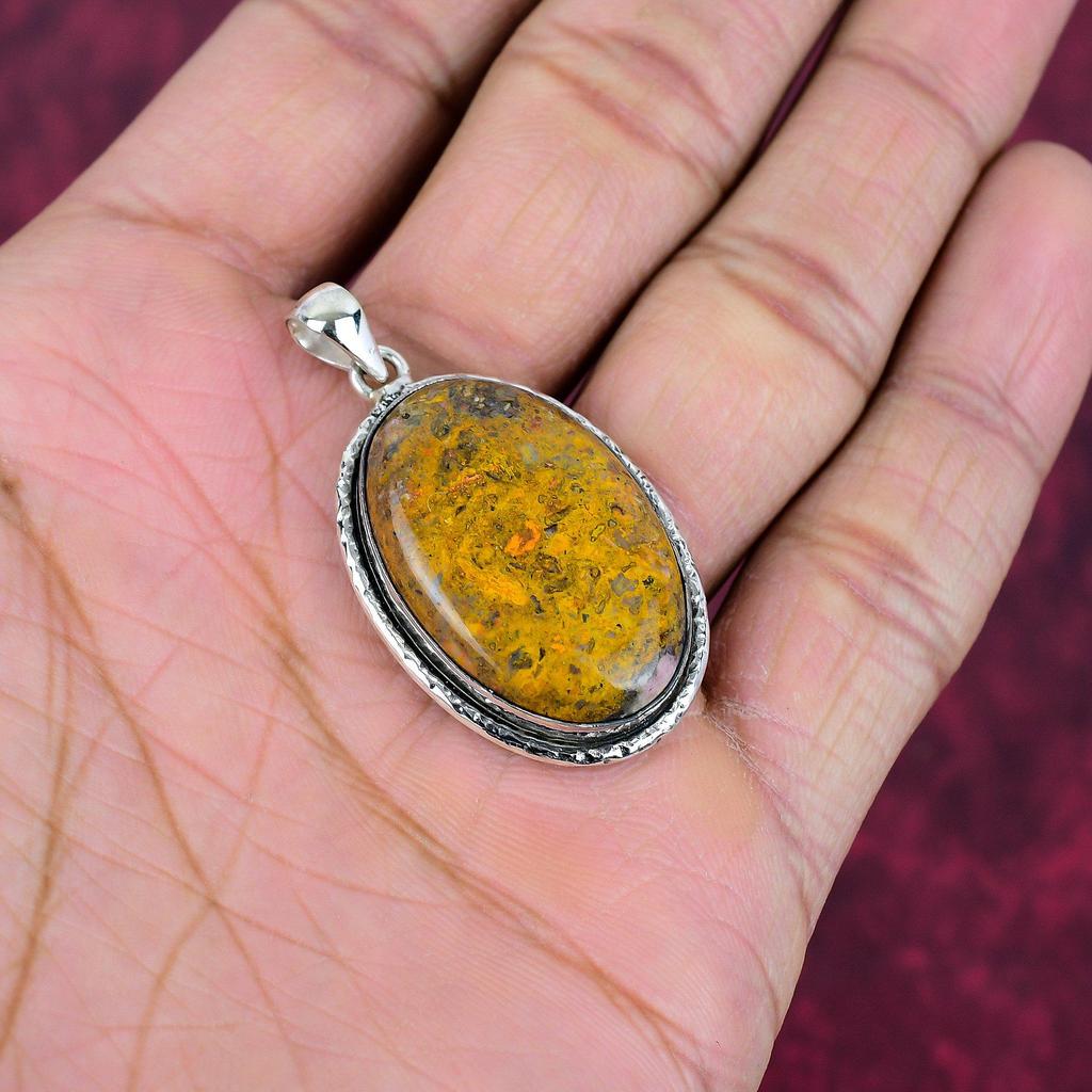 Подвеска «Шмель из яшмы», ювелирные изделия из стерлингового серебра 925 пробы с драгоценными камнями, подвеска ручной работы, на День матери