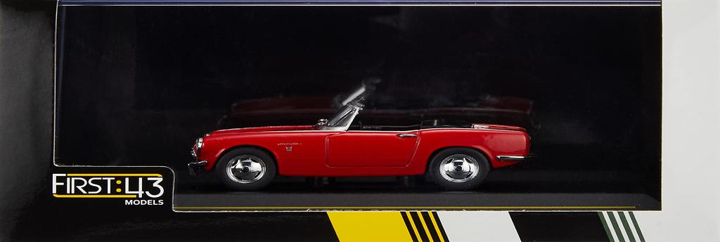 Honda S800 1966 Открытая крыша Красный First43/First43 F43-103