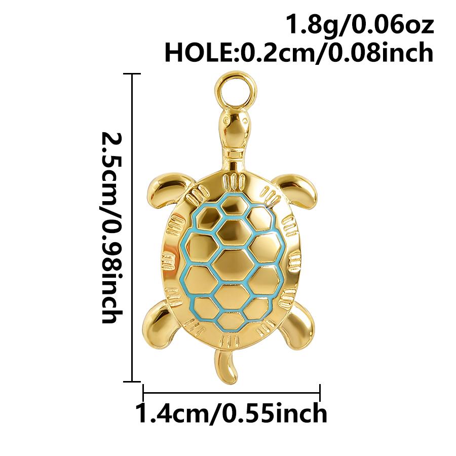 2pcs Red Lobster Crab Coral Real Gold Plated Stainless Steel Enamel Charm For Jewelry Making Supplies DIY Beach Necklace Pendant