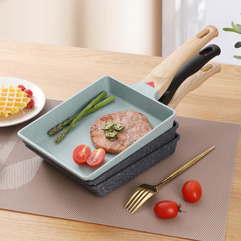 20*16 см антипригарная сковорода тамагояки японская омлетница блинница кастрюля кастрюли кухонная утварь для кухни