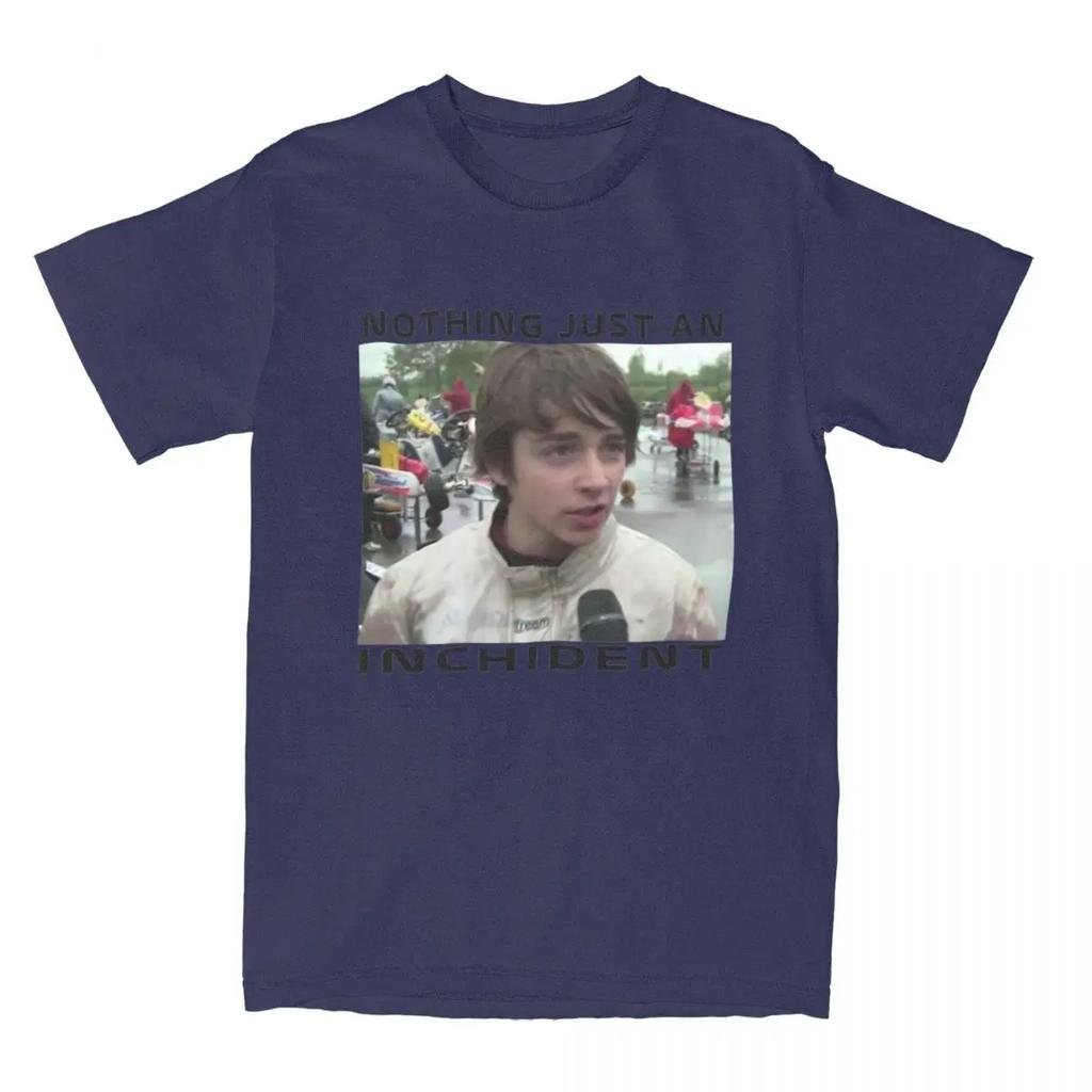 Потрясающие футболки Just An Inchident Charles Leclerc для мужчин и женщин, чистые футболки, одежда с принтом