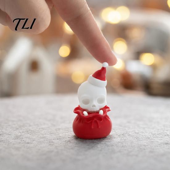 Halloween Party Favors Fidget Clicker for Stress Relief, Pumpkin Skull Ghost Witch Finger Hat Clicker, 3D Printed Push Button Bag Charm Mechanical Toy