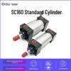 Алюминиевый цилиндр Yadeke SC160*175 с большим ходом и утолщенной торцевой крышкой