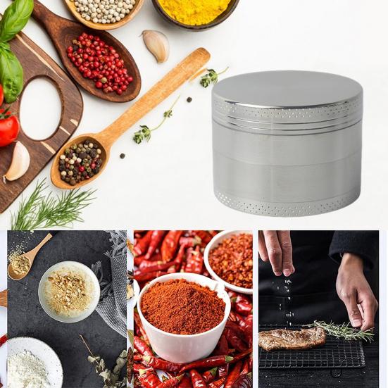 Grinder Metal Herb Grinder 1.6/2.5inch Spice Grinder Portable Spice Mixer for Grinding Dried Chili Peppers