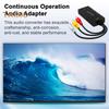 HDMI-compatible Video Audio Converter Adapter Anti-corrosion Universal Wide Compatibility AV To HDMI-compatible Adapter