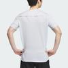 adidas Футболка The Run Cooler со светоотражающими полосками для мужчин, светло-синяя JF1475
