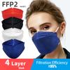 4 Layers Adult Fish Mask Fabric Mask FFP2 Respirator Face Mouth Mask Mascarillas