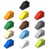 MOC 3040 Серия Аксессуаров 1x2 Наклонные Кирпичики Строительные Блоки Образовательные Игрушки Подарок Ребенку Набор для Сборки Детали Игрушек Аксессуары