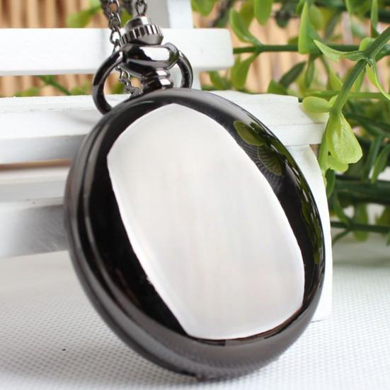 Карманные часы унисекс ретро сплав гладкие винтажные карманные часы для повседневной жизни