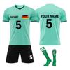 Personalised Shirts Kit Mens Girls With Name Number Custom Football Jerseys For Boys Training Suit