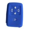 Kinotaka Toyota Dedicated Smart Key Case for Estima Noah Voxy 60/70 Series Silicone Key Cover (Blue), Blue