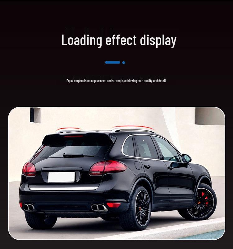 Алюминиевые багажники на крышу для Cayenne 2011-2017, не требующие сверления