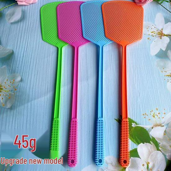 Plus Size Long Handle Mesh Fly Swatter - Summer Edition