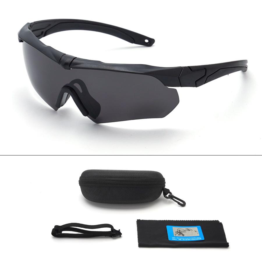 1 комплект тактических очков для арбалета, спортивные очки HD, очки для уличной стрельбы, безопасные очки для альпинизма