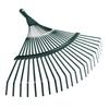 Garden Rake for Head Hand Fan Leaf Rake Professional Gardening Tool 22 Teeth Ste G5AB