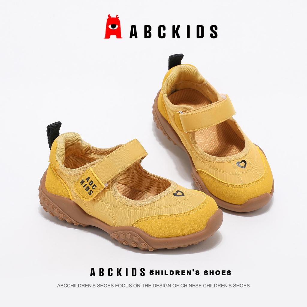 Abckids 2026 Весна Липучки Мэри Джейн Для Девочек Дышащие Повседневные Туфли