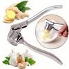 1pc Simple Garlic Press, Manual Garlic Grinder, Garlic Grinder, Ginger Grinder, Kitchen Small Tool Small, Compact, Lightweight And Durable