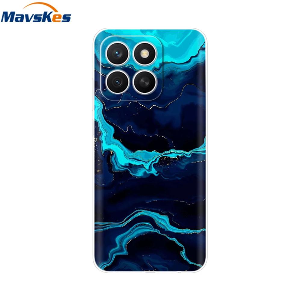 Чехол для Honor X8c HonorX8C 2025 Новая Мода Мультяшная Задняя Крышка Мягкий ТПУ Прозрачные Чехлы для Телефона Для Honor X8c Fundas Сумки Защитные
