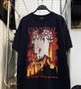 2000-е Cannibal Corpse Пять Гвоздей Через Шею Черная Унисекс Футболка Репринт Унисекс Футболка