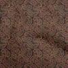 Cotton Flex Brown Fabric Paisleys Craft Projects Decor Fabric Printed By The Yard 40 Inch