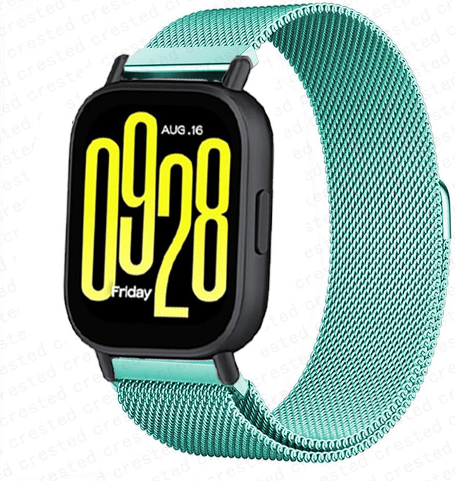 Миланский браслет для Xiaomi Redmi Watch 5 Active Металлический Браслет из Нержавеющей Стали ремешок Redmi Watch 5 Lite Магнитный Браслет