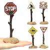 Artificial Aquarium Decoration Resin Aquarium Background Interesting Shark Warning Sign  Fish Tank