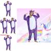 Unicorn Pajama Onesie For Women With Thick Polyester Fabric For Cozy Home Wear