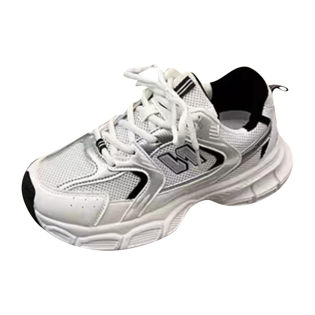 Fashionable Casual Sports Shoes For Children, Versatile, Thick Soled, Breathable, Lightweight, Running Shoes