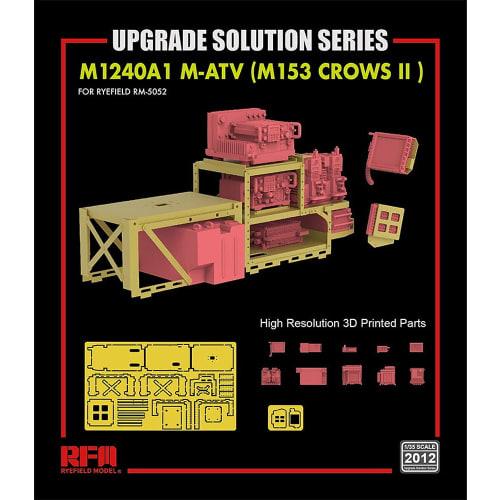 Ryefield Models Набор улучшений для американского армейского M-ATV, масштаб 1/35 (для RFM5032 и RFM5052) Пластиковые детали для моделей RFM2012
