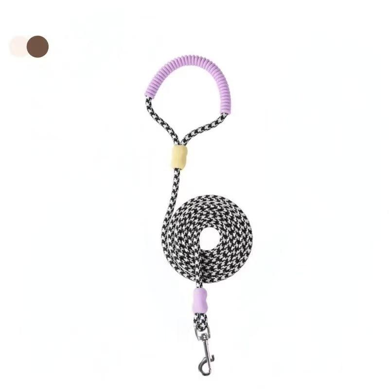 Anti-Shock Nylon Dog Leash - Cross-border Style, Anti-lost Design for Small Dogs