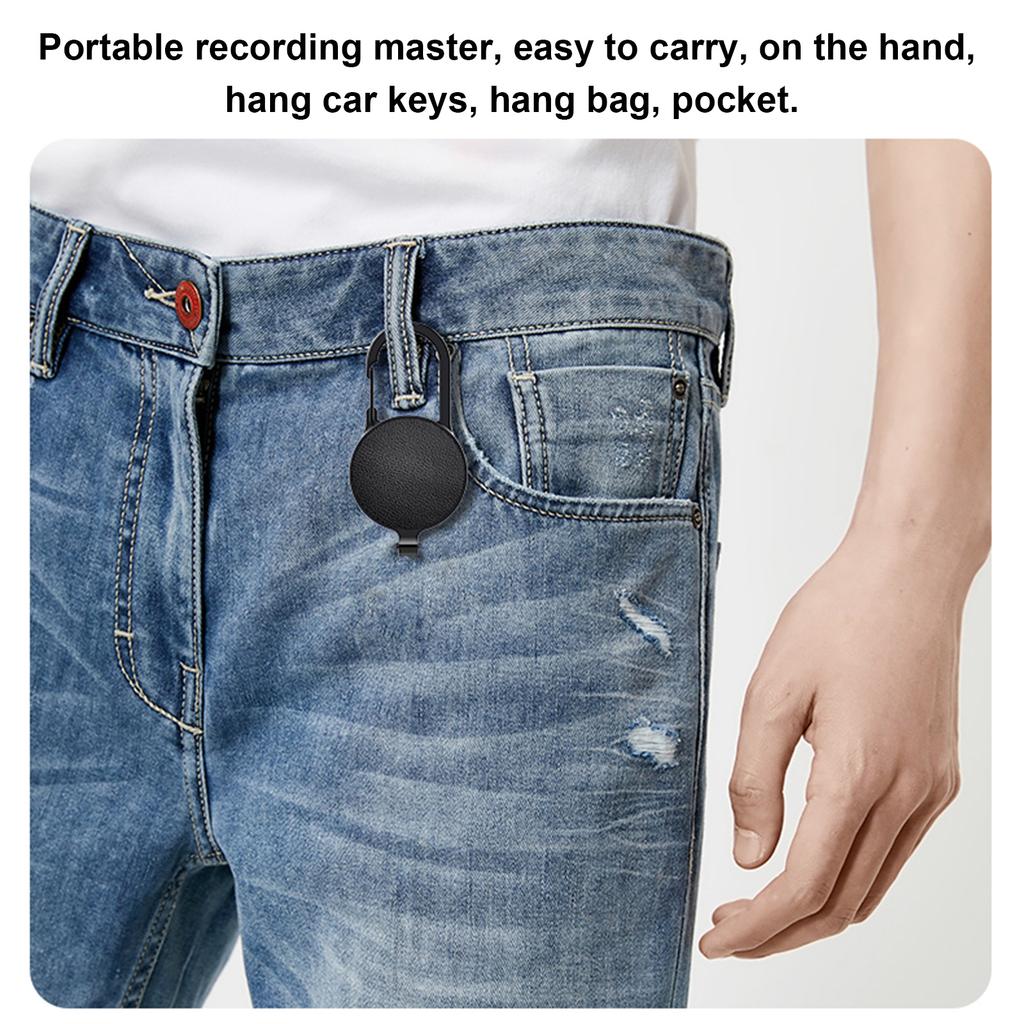 S25 Mini Voice Recorder Portable Keychain Digital Rectangle Dictaphone USB Audio Sound Recorder