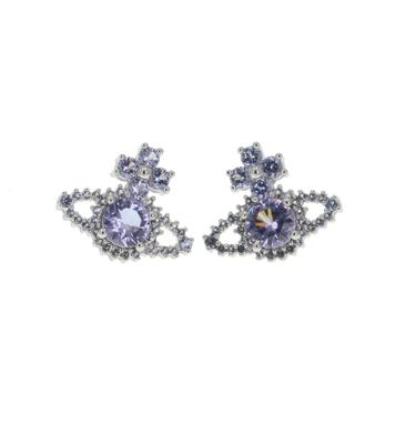 Серьги VALENTINA в форме шара из латуни [Vivienne Westwood] Женские 62010101/02P488 [предмет]