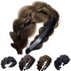 Braids Hairbands Headband Elegant For Women Head Hoop