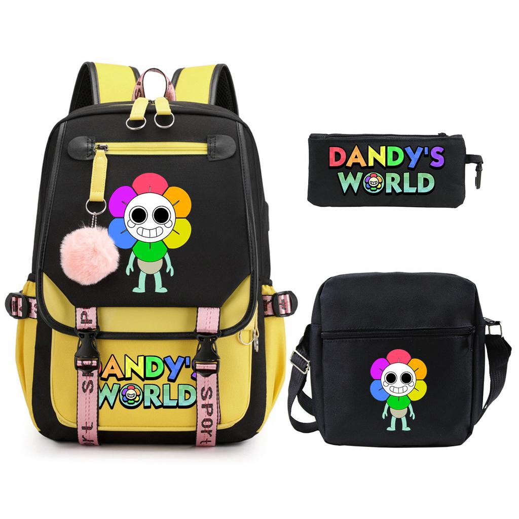 Детский рюкзак Dandy's world school trend большой вместимости для учеников начальной и средней школы, сумка для досуга