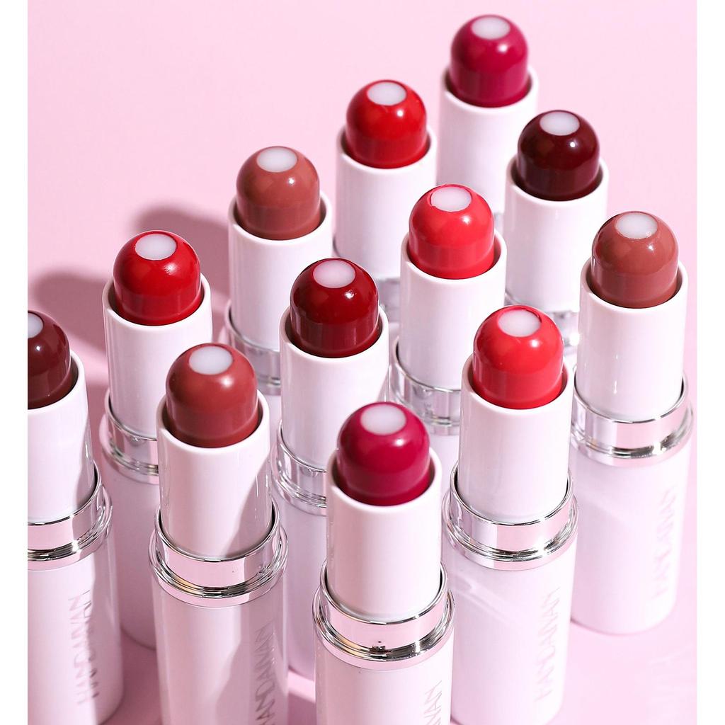 HANDAIYAN 8 цветов матовая водостойкая бархатная нюдовая помада сексуальные красные коричневые пигменты макияж длительный профессиональный