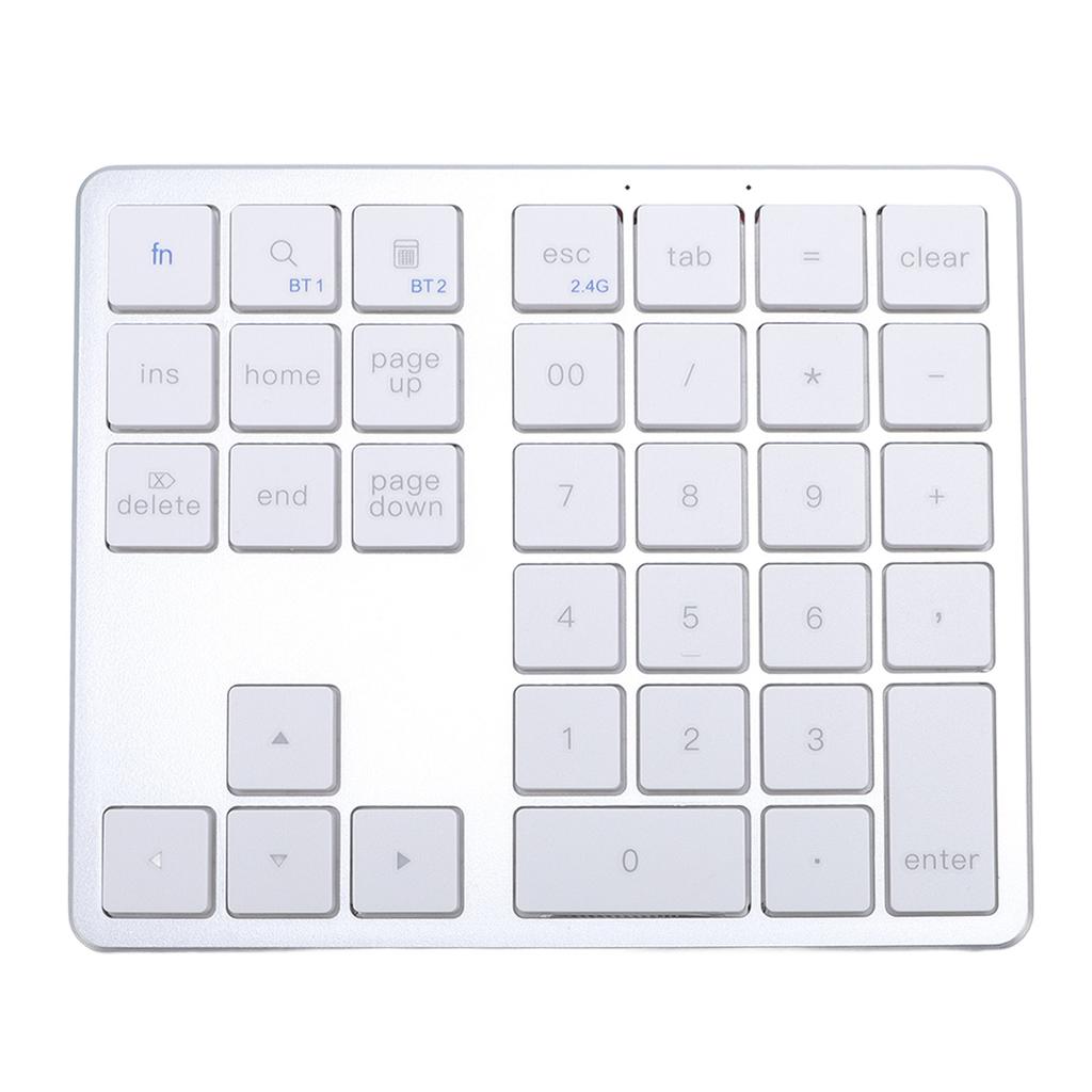 Number Pad Wireless   Dual Mode 35 Keys Rechargeable   Numeric Keypad for Laptop PC Tablet