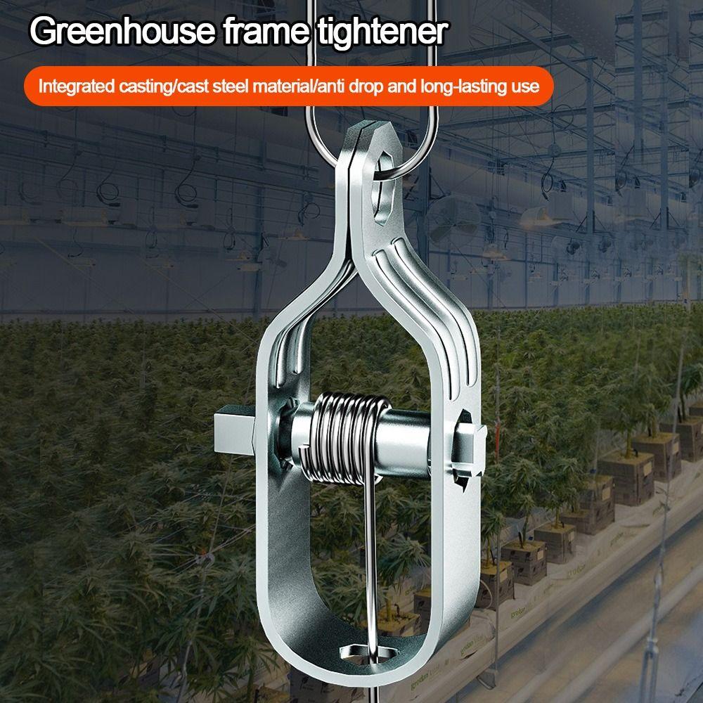 Silver Wire Tightener Heavy Duty Wire Ratchet Tensioner New Wire Buckle  Fence