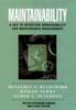 The Maintainability : A Key To Effective Serviceability and Maintenance Management Book