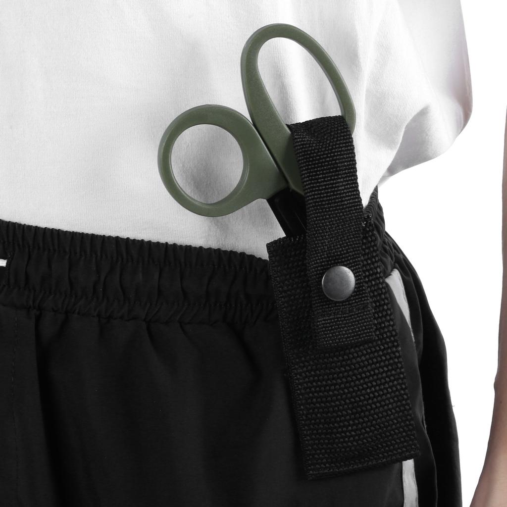 Bandage Shears Survival Emergency Scissors Fine Teeth Cutting Canvas Bag Tourniquet