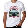 Campcrystallakecounseloressential Tshirt Vintage Print Crew Neck Tee Tshirt
