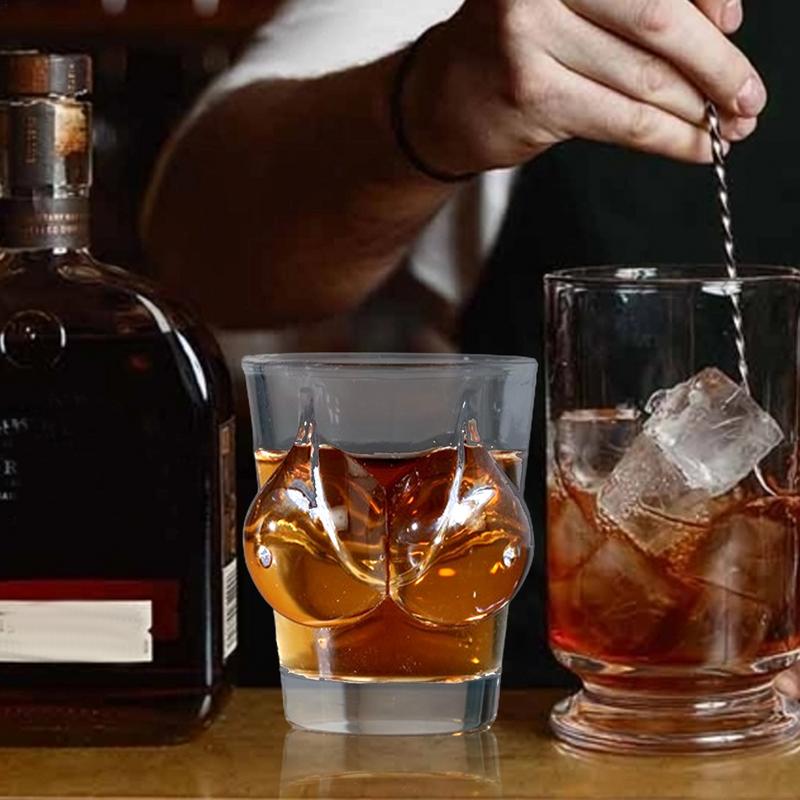 Бокалы для красного вина с моделью человека, бокалы из боросиликатного стекла, бокалы для коктейлей, бокалы для бара, креативная хрустальная посуда