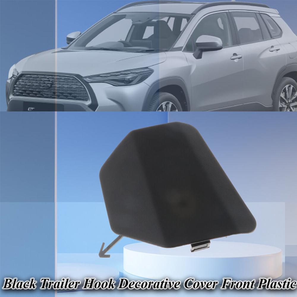 Крышка буксировочного крюка переднего бампера для Toyota Corolla Cross 2022 53128-0A060 Черный