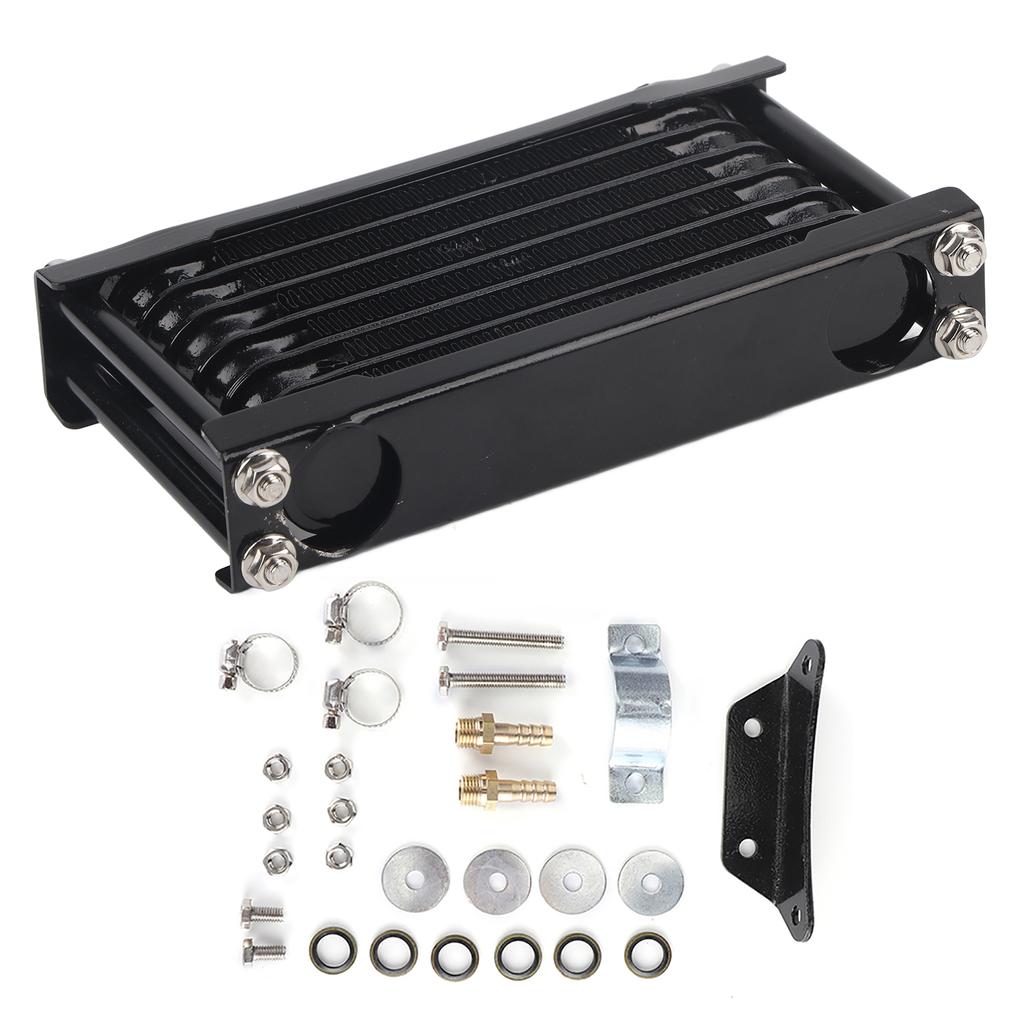 Engine Oil Cooler Universal Cooling Radiator Fit for Monkey Car 100?250CC Dirt Bike ATV 4?Wheel
