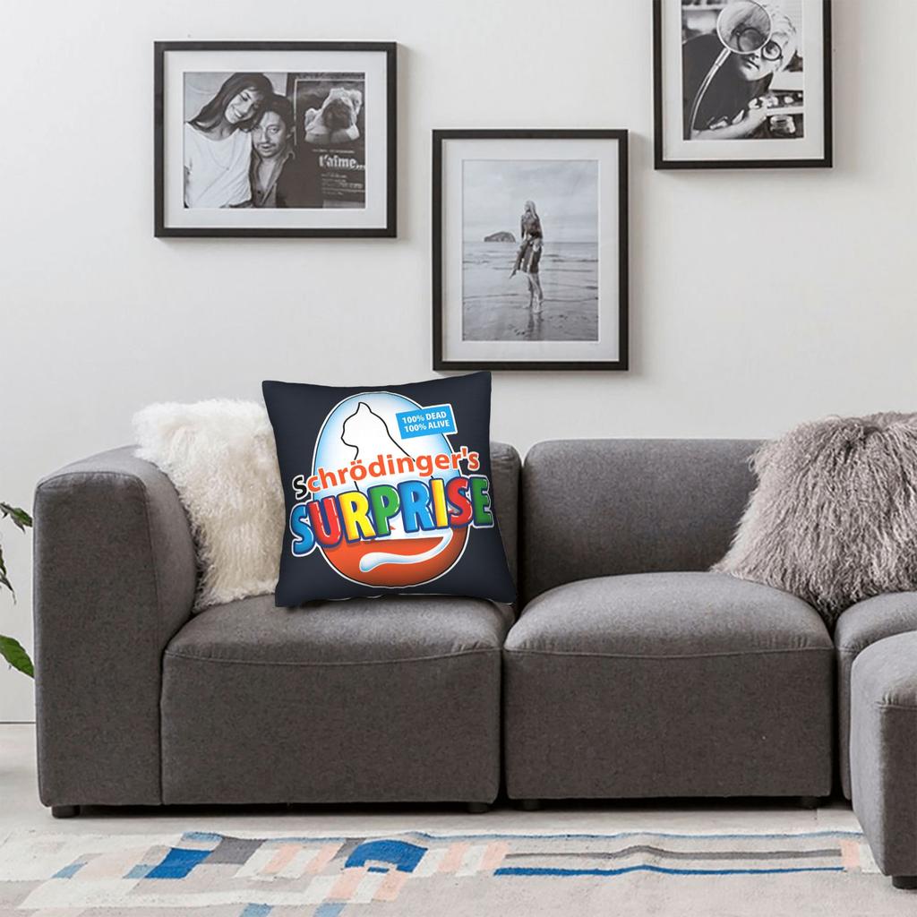 Kinder Surprise Joy Snack Pillowcases Kawaii Pillow Case For Living Room Sofa Custom Pillow Cover