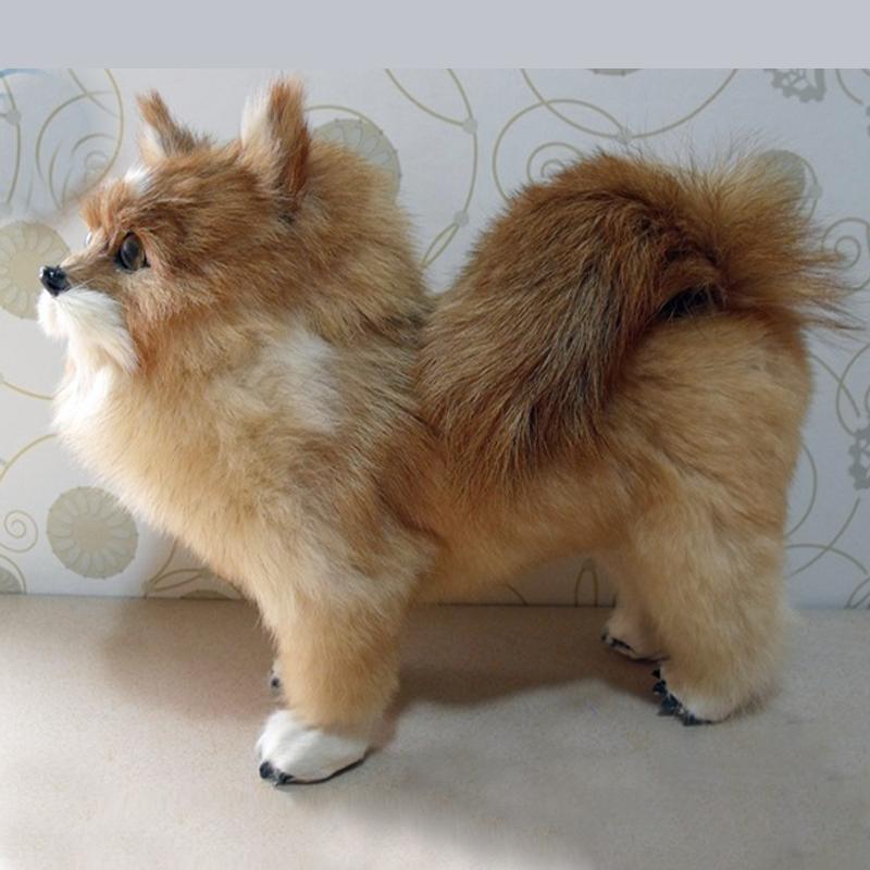 Симпатичная плюшевая собака Хироми, реквизит для фотосъемки, настольный автомобиль, домашний декор, украшение, подарок для детей