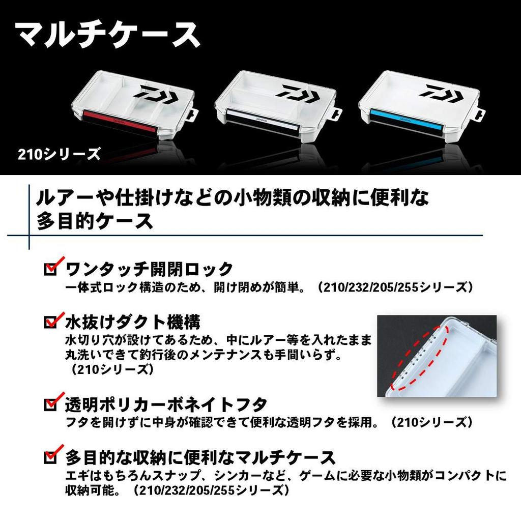 Daiwa Коробка для приманок 210N 892520 (Мульти чехол)