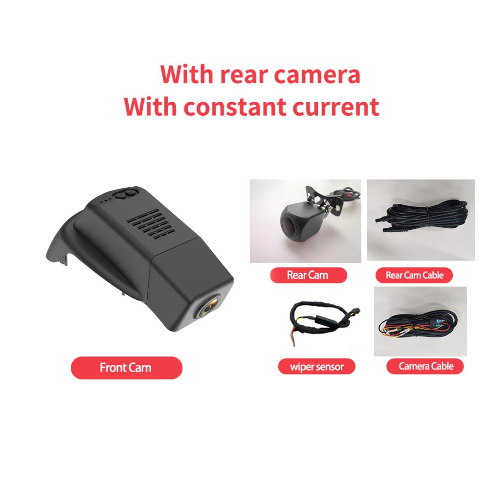 4K Car Video DVR for Volvo XC60 S90 V90 D5 T4 T5 2025~2024 2025 Driving Recorder Dash Camera Night Vision HD Monitor Accessories