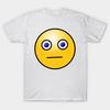 T Shirt Women Emoticons Worried Face Harajuku Print Kawaii Tshirt Summer Short Sleeve Female T-Shirt Top Tee
