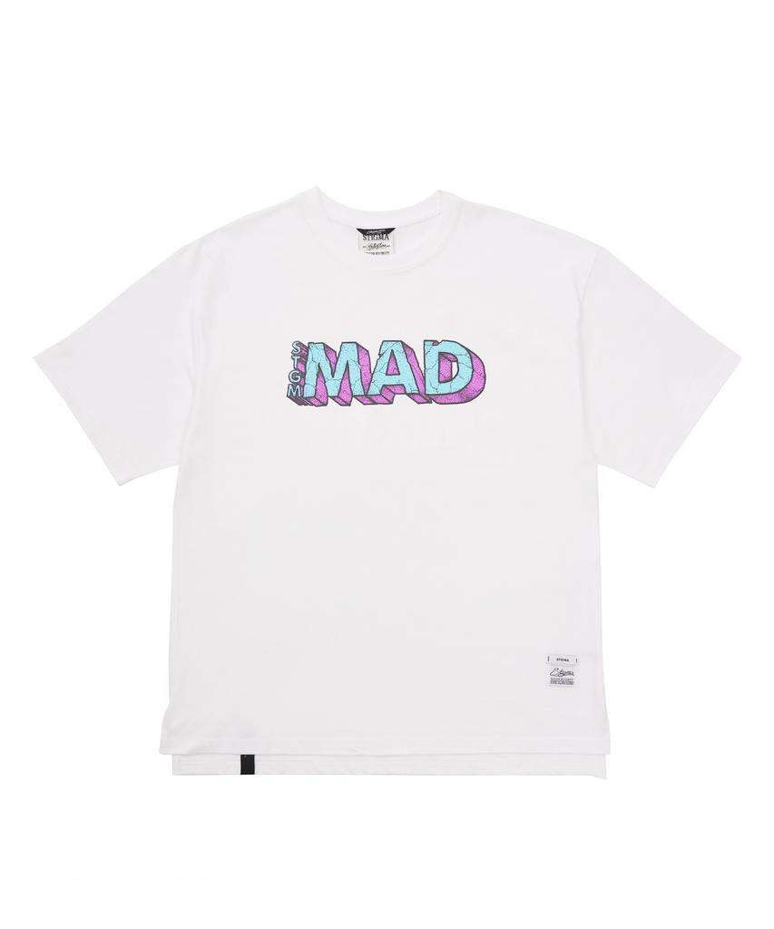 STIGMA Mad Oversized Short Sleeves T-Shirts White