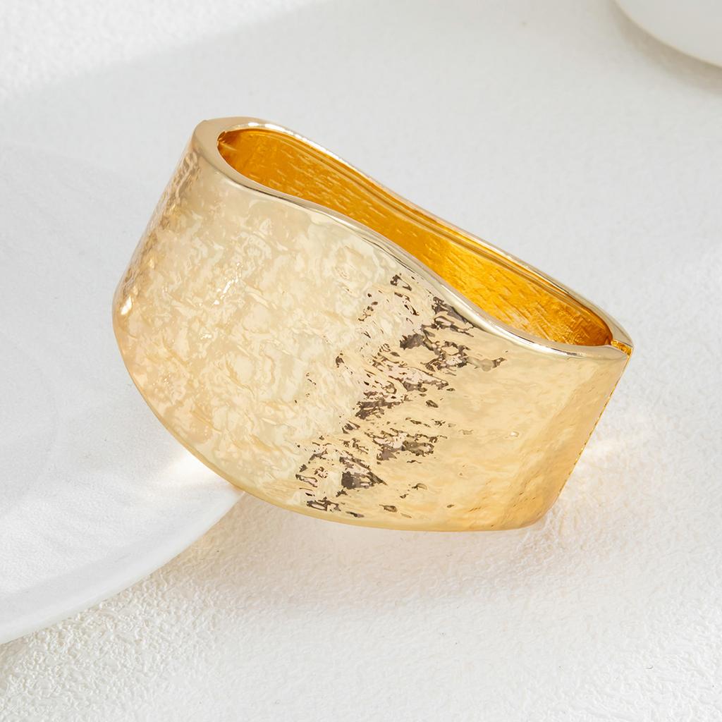 Accessories Punk Hammer Wide Face Bracelet Hip Hop Style Irregular Fashion Open Bracelet Bracelet